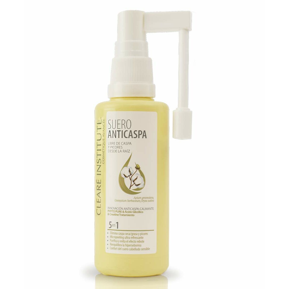 Sérum Capilar Clearé Institute Anticaspa 5 em 1 75 ml